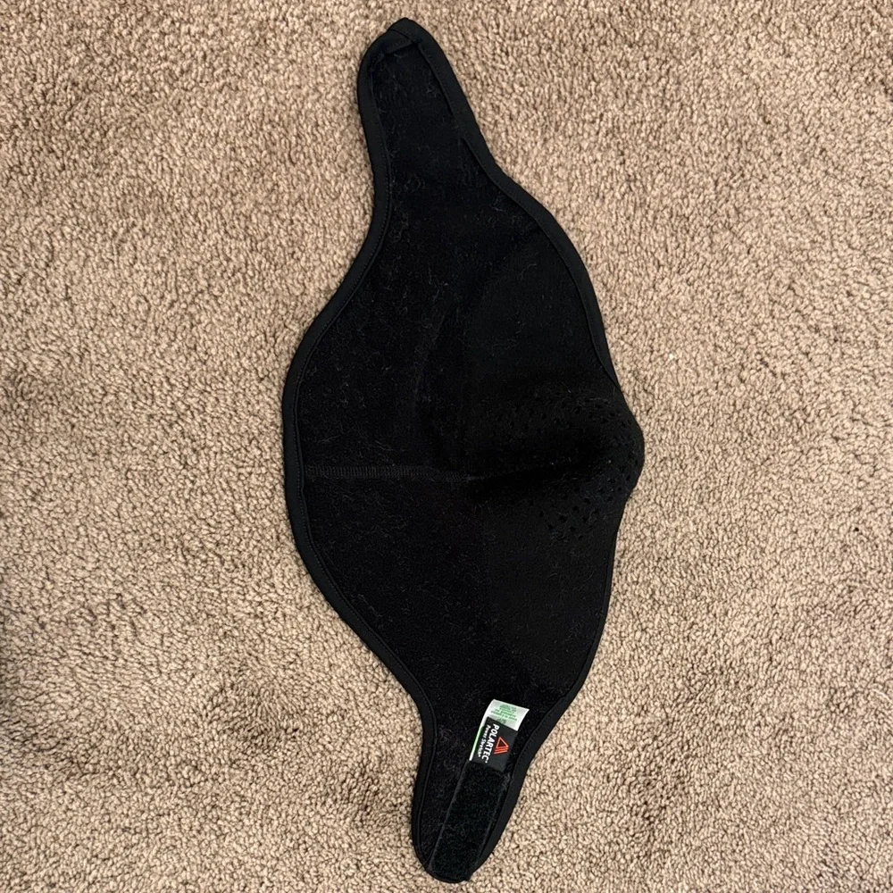 Gula Powertec Youth Black Ski Mask/Neoprene/Fleece Face Warmer